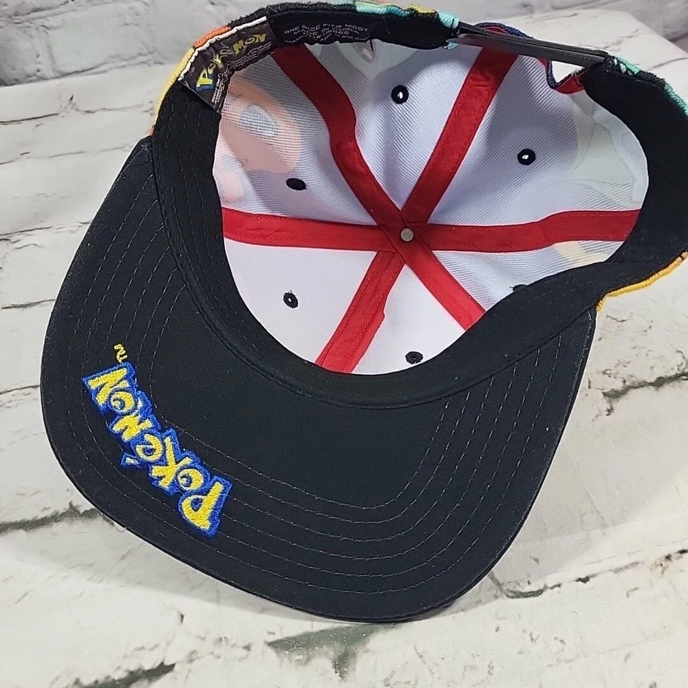 Pokemon Pikachu Charmander Squirtle Youth Snapback Hat Adjustable Ball‎ Cap